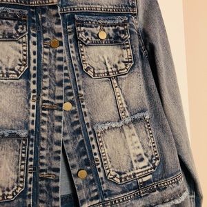 Distressed Denim Jacket